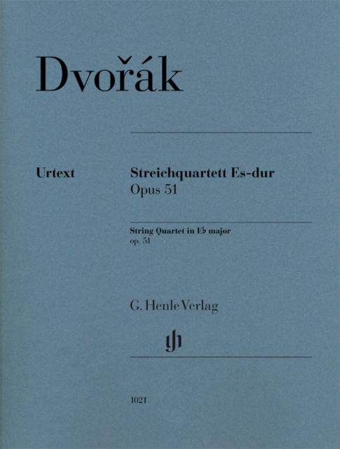 DVORAK - STRING QUARTET E FLAT MAJOR OP 51 PARTS