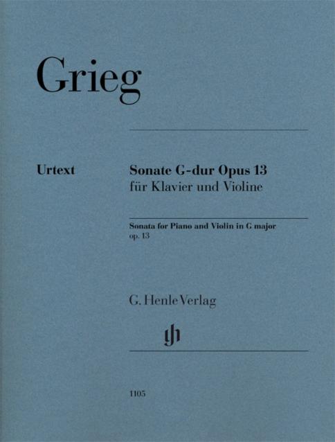 Grieg - Sonata In G Major Op 13 For Violin/piano