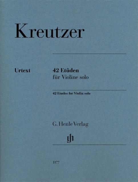 Kreutzer - 42 Etudes For Violin Solo