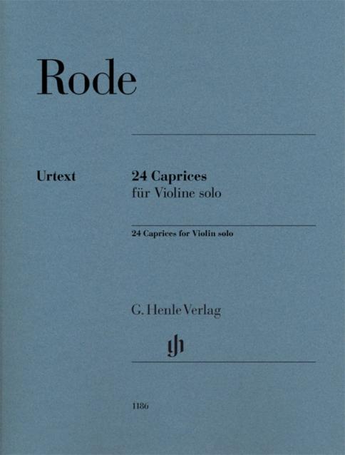 Rode - 24 Caprices For Violin Solo