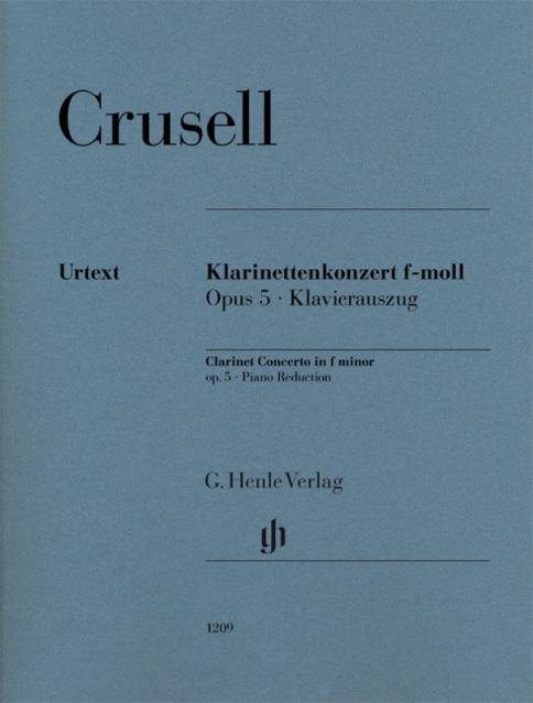 Crusell - Concerto In F Minor Op 5 Clarinet/piano