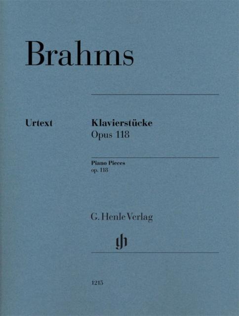 Brahms - Piano Pieces Op 118 Urtext