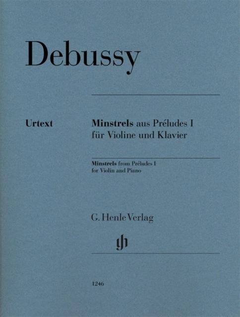 Minstrels From Preludes I For Violin & Piano