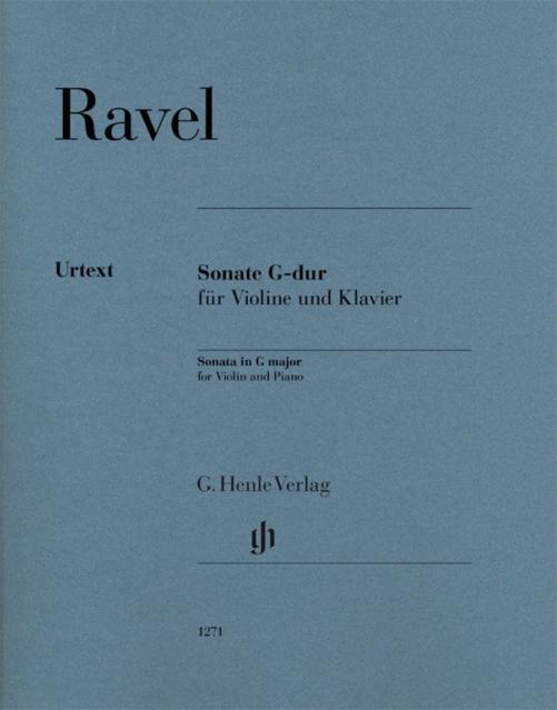 Ravel - Sonata G Maj Violin/piano