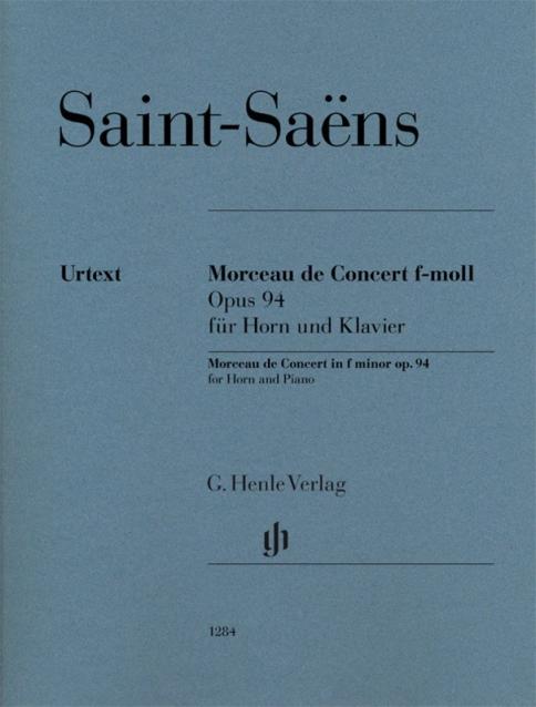 Saint-saens - Morceau De Concert Op 94 Horn/piano