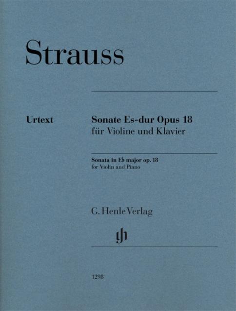 Strauss - Sonata E Flat Major Op 18 Violin/piano