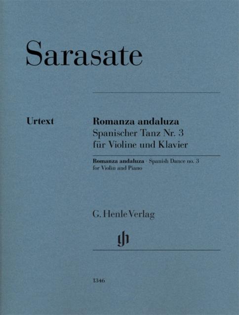 Sarasate - Spanish Dance No 3 Op 22 No 1 Violin/piano