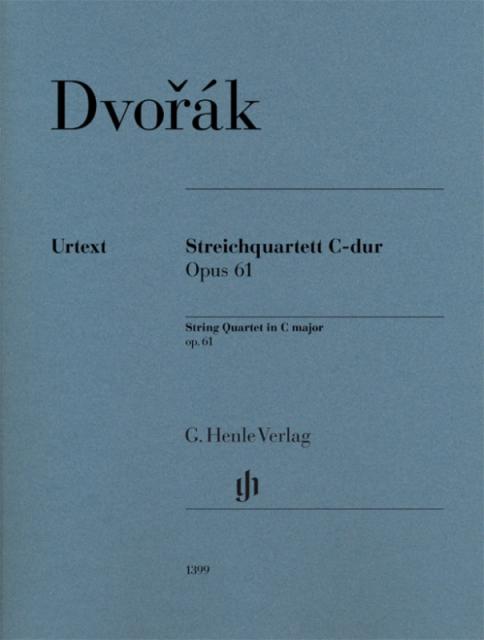 DVORAK - STRING QUARTET C MAJOR OP 61 PARTS