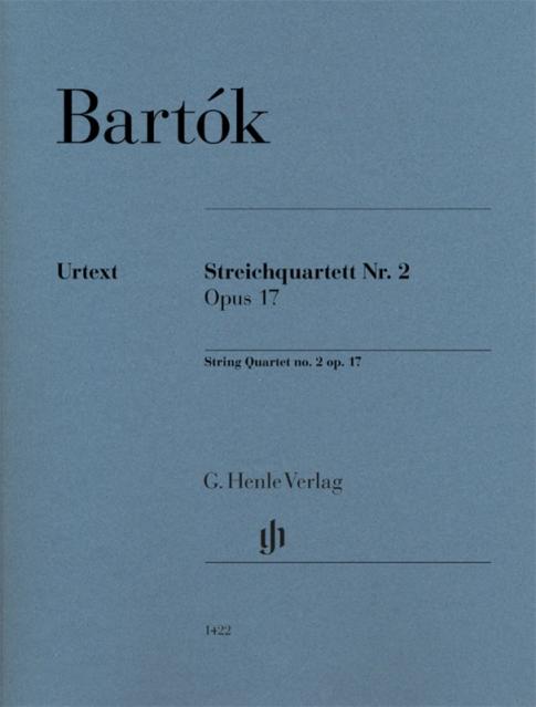 BARTOK - STRING QUARTET NO 2 OP 17 SET OF PARTS