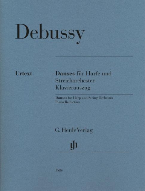 DEBUSSY - DANSES FOR HARP/PIANO URTEXT