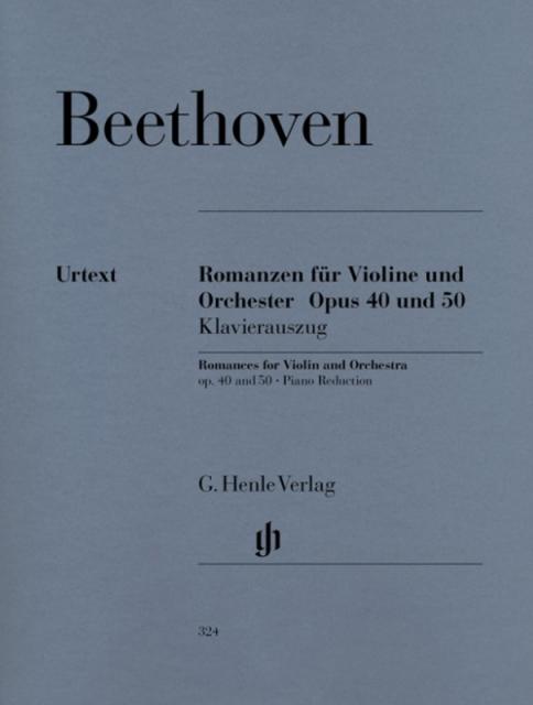 Beethoven - 2 Romances Op 40 G Op 50 F Violin/piano