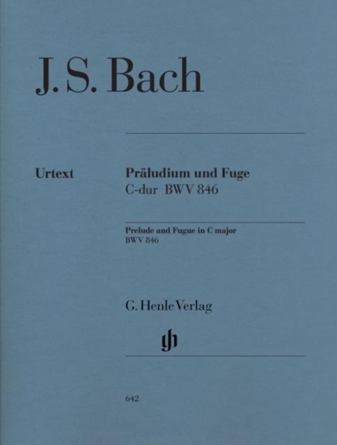 Bach - Prelude And Fugue Bwv 846 C Urtext