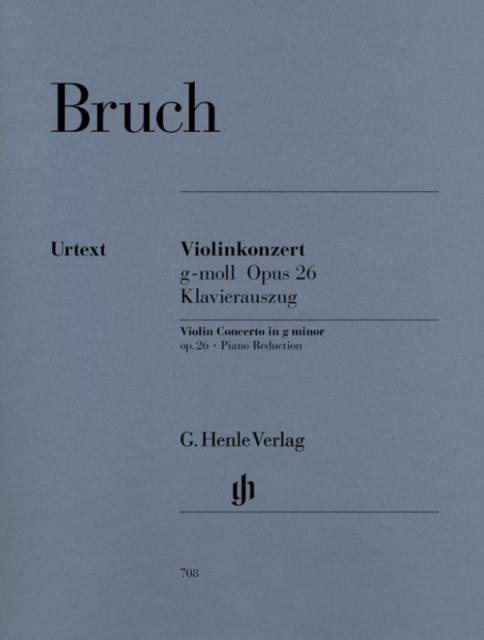 Bruch - Concerto No 1 G Min Op 26 Violin/piano