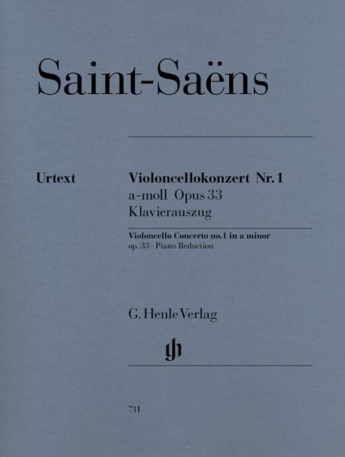 Saint-saens - Concerto No 1 Op 33 A Min Cello/piano