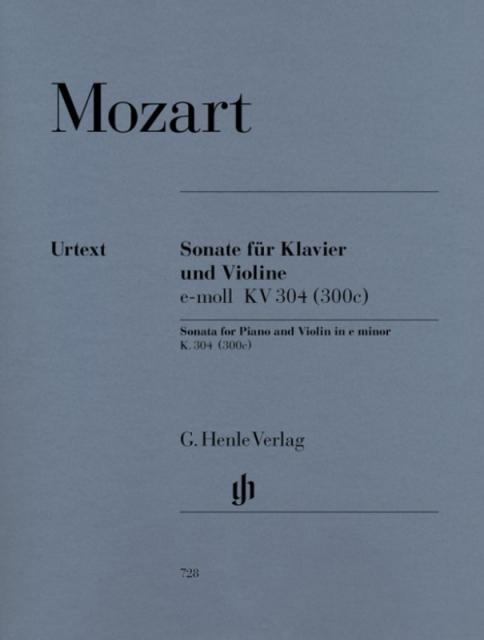 Violin Sonata E Min K 304