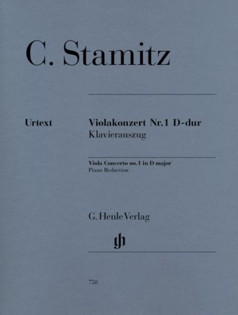 Stamitz - Concerto No 1 D Viola/piano