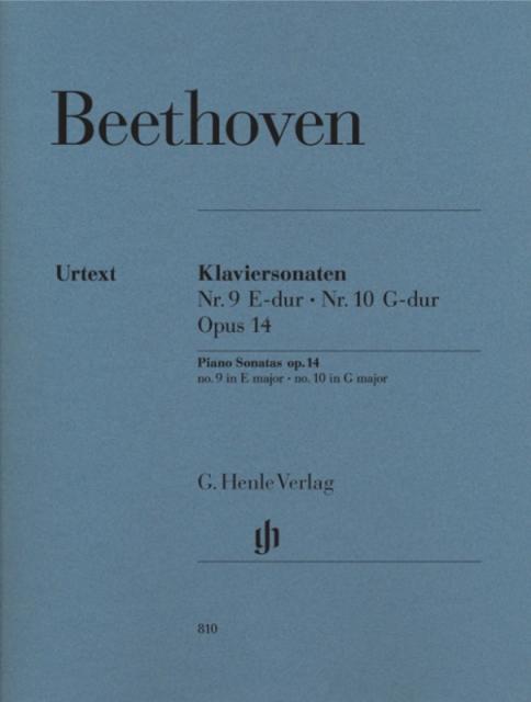 Beethoven - Piano Sonatas Op 14 No 1 & 2 In E And G