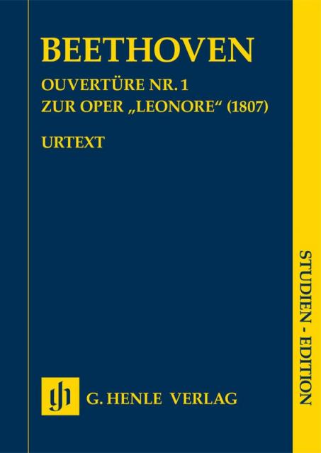 Beethoven - Overture No 1 Leonore Study Score