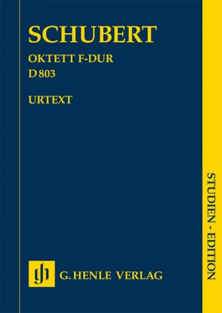 Octet In F Major D 803 Study Score Urtext