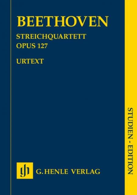 String Quartet Op 127 E Flat Study Score