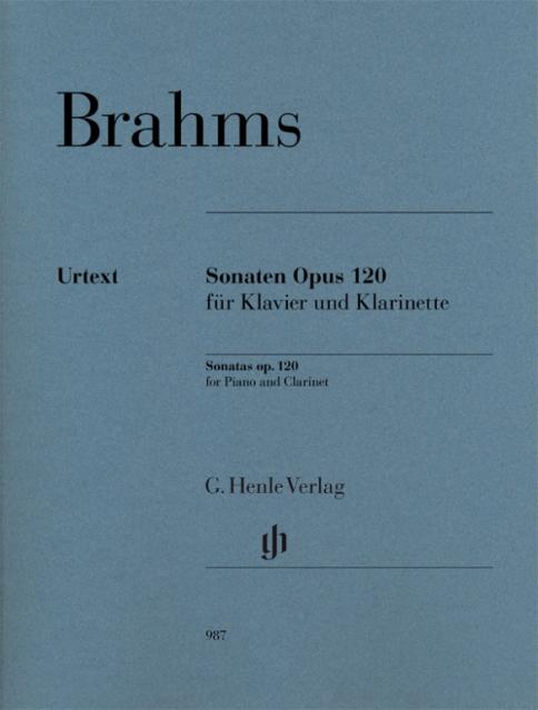 Brahms - Sonatas Op 120 Clarinet/piano