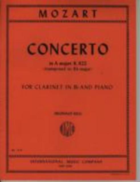 Concerto K 622 A Cla In B Flat Pno