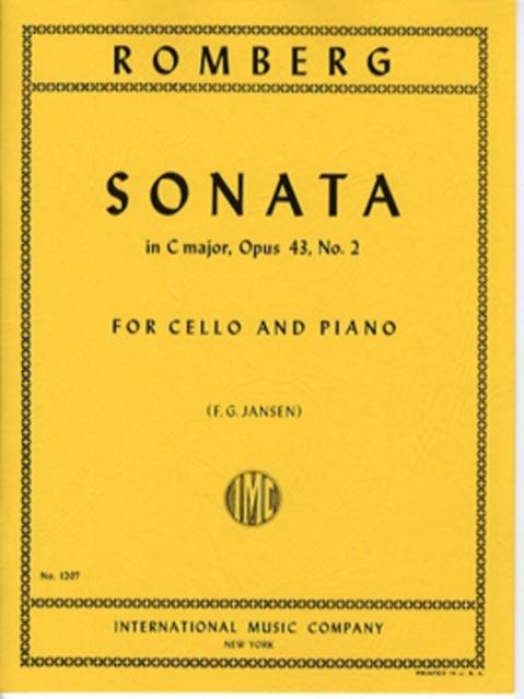 Romberg - Sonata C Op 43 No 2 Cello/piano