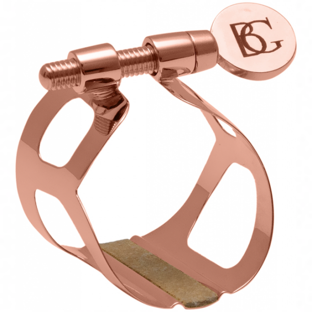 BG Tradition Rose Gold Clarinet Ligature with Cap - L39