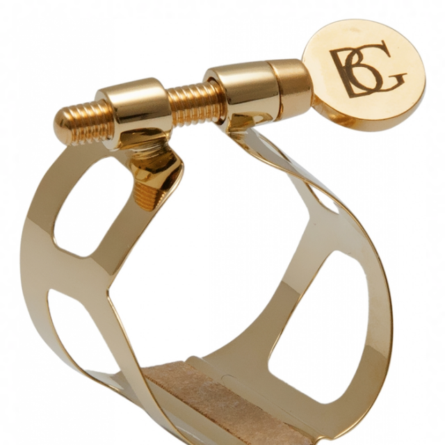 BG L91 Tradition Bass Clarinet Ligature - Gold Plate