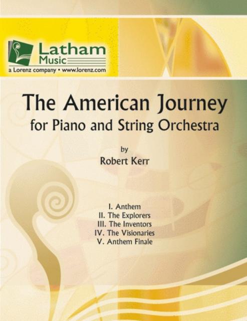 American Journey Piano And String Orchestra Sc/p