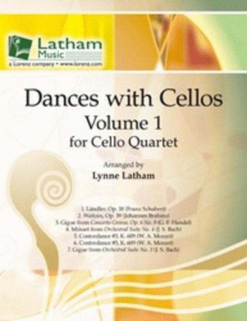 Dances With Cellos Vol 1 Arr Latham 4vc Sc/pts