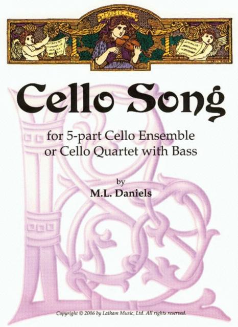 Cello Song For 5 Part Ensemble Or 4vc Db Sc/pts