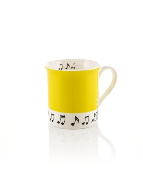 Mug Yellow Colour Block