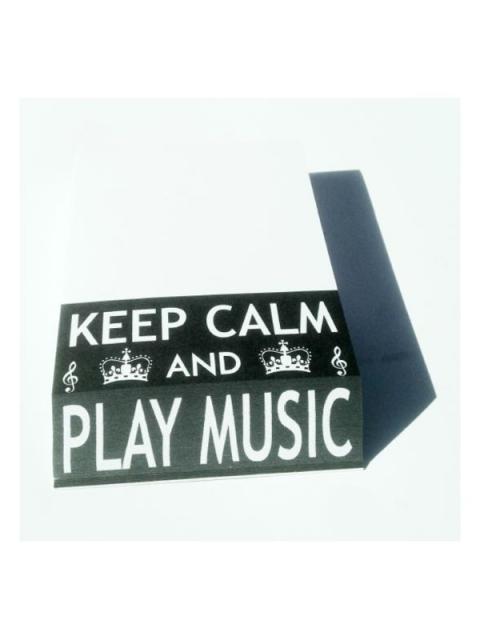 Slant Pad Keep Calm And Play