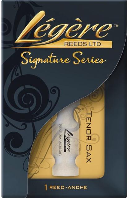 Legere Signature Tenor Sax #4 Reed in old style packaging.