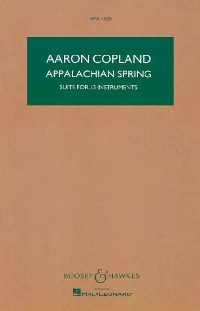 Appalachian Spring Study Score