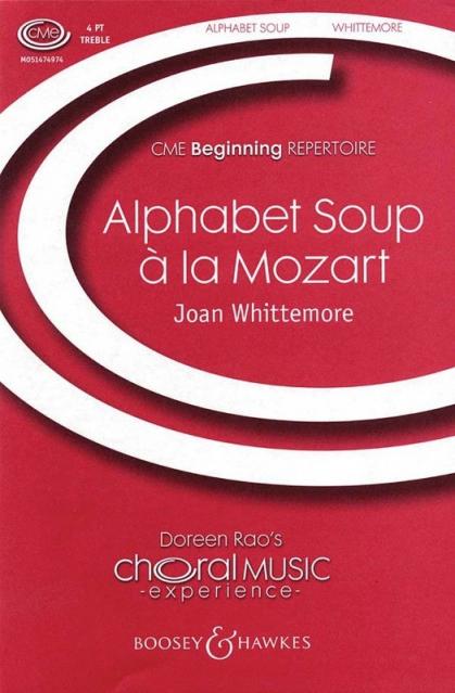 Alphabet Soup A La Mozart Ssaa And Piano Opt Fl