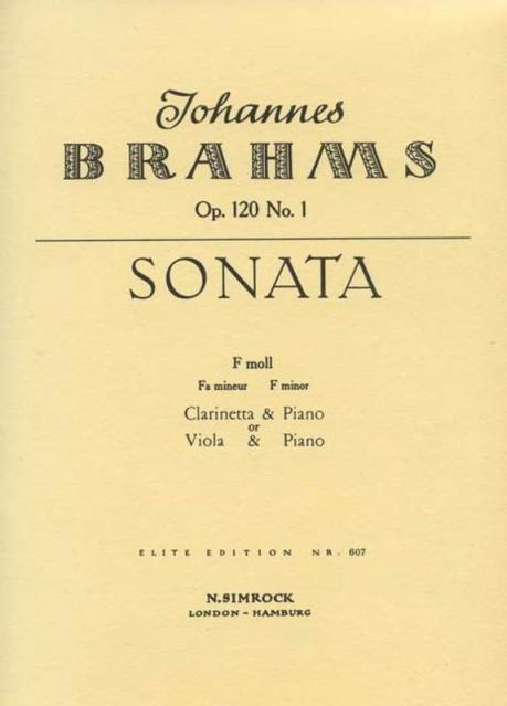 Brahms - Sonata Op 120 No 1 Clarinet/piano