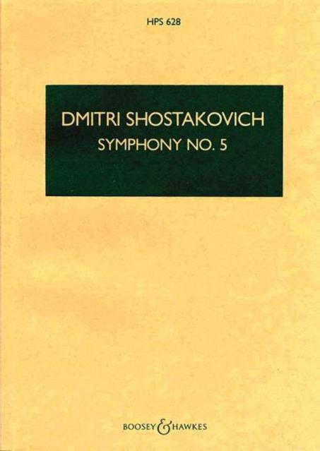 Shostakovich - Symphony No 5 Study Score