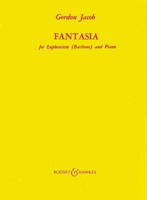 Jacob - Fantasia For Euphonium (baritone)/piano