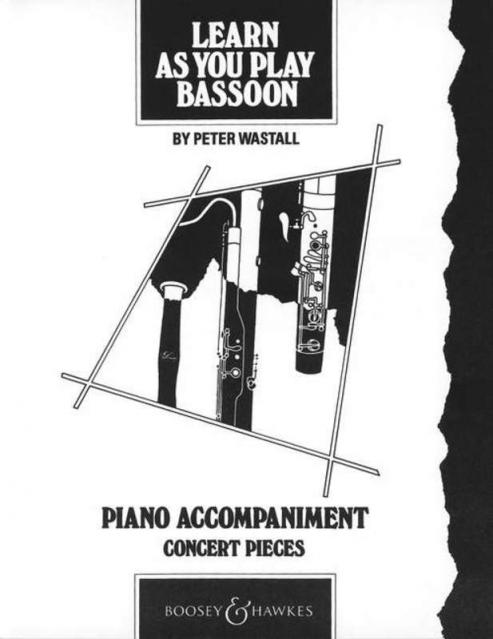 Learn As You Play Bassoon Pno Acc