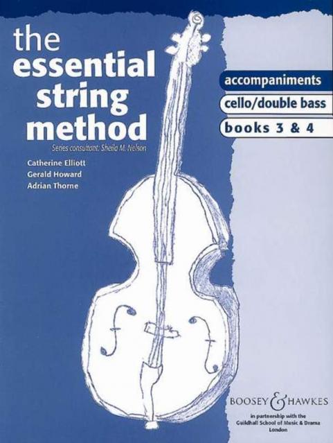 ESSENTIAL STRING METHOD CELLO/BASS 3/4 PIANO ACCOMP