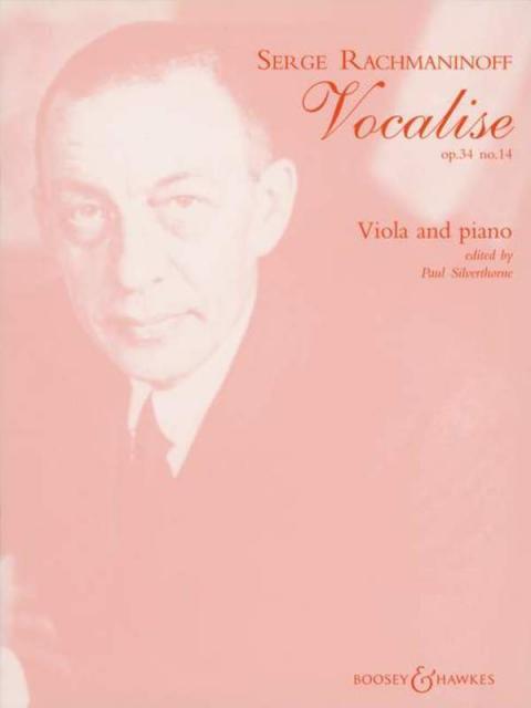 Rachmaninoff - Vocalise Op 34 No 14 Viola/pno