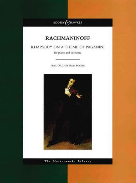 Rhapsody On A Theme Of Paganini Full Sc Masterwo