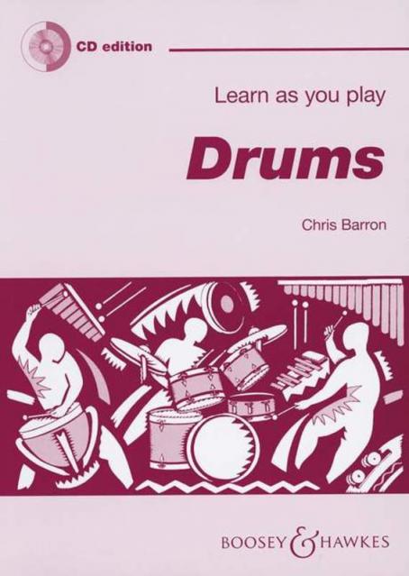 Learn As You Play Drums Bk/cd