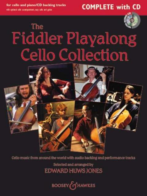 FIDDLER PLAYALONG CELLO COLLECTION BK/CD