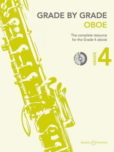 Grade By Grade Oboe Gr 4 Bk/cd