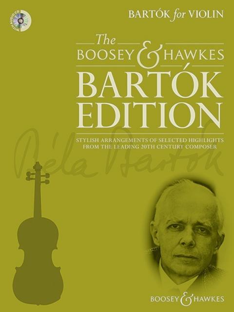 Bartok For Violin Bk/cd