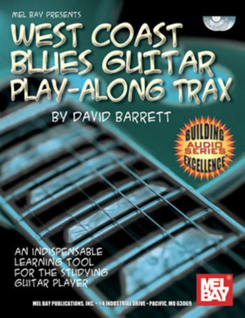 West Coast Blues Guitar Play Along Trax Bk/cd