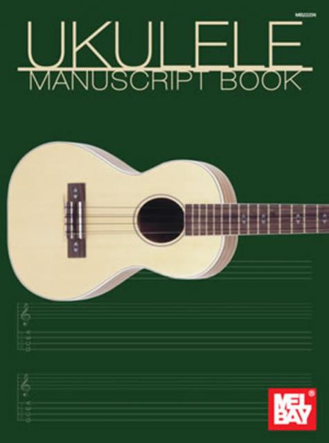 Uke Manuscript Book 32 Pages (notation & Tab)